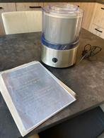 IJsmachine,zgan met leuke recepten, Witgoed en Apparatuur, Keukenmixers, Ophalen of Verzenden, Zo goed als nieuw