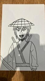 Manga tekening, Antiek en Kunst, Ophalen of Verzenden