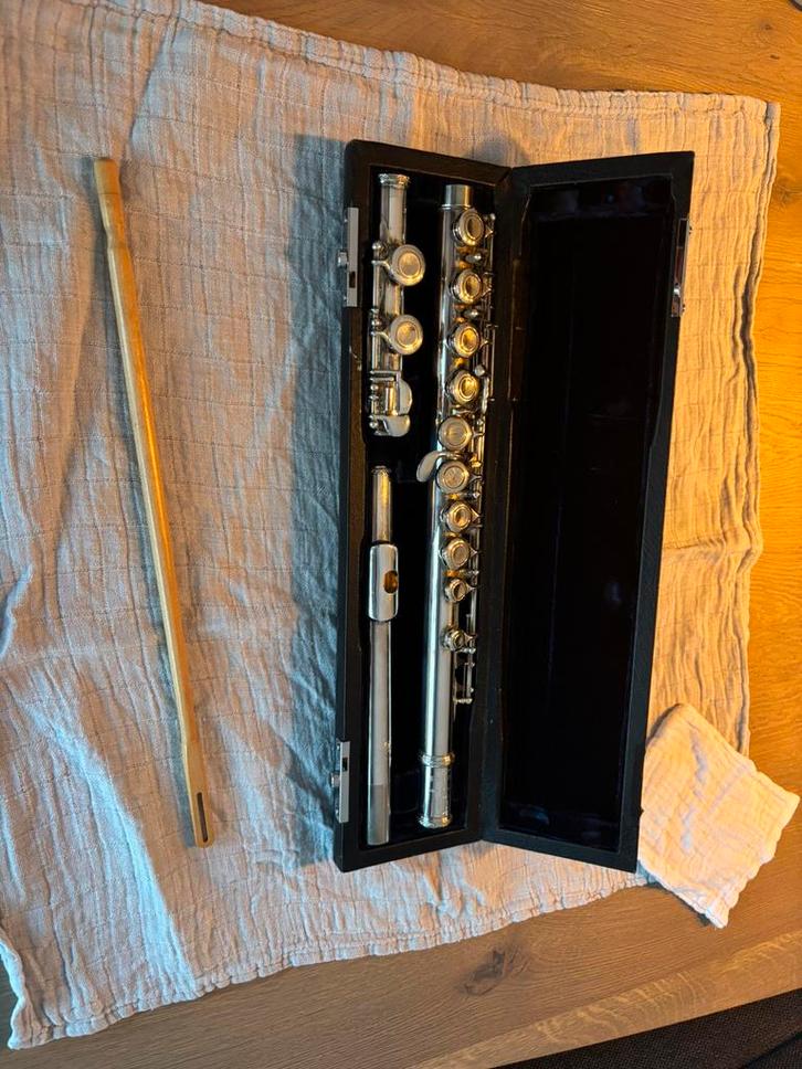 Dwarsfluit trevor james privilege 2, Muziek en Instrumenten, Blaasinstrumenten | Dwarsfluiten en Piccolo's, Gebruikt, Dwarsfluit