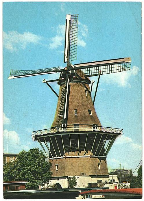 911936	Amsterdam	1976 Molen	De Bloem	 	Gelopen met zegel, Verzamelen, Ansichtkaarten | Nederland, Gelopen, Noord-Holland, 1960 tot 1980
