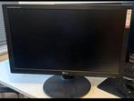 LG Flatron W2442PA-BF zwart 24inch monitor., Computers en Software, Monitoren, Ophalen of Verzenden, Zo goed als nieuw