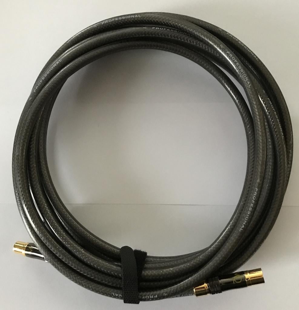 Prof. antenne aansluit/verlengkabel - 5 meter {3727}, Ophalen of Verzenden, Nieuw, Minder dan 2 meter, Coaxiale kabel