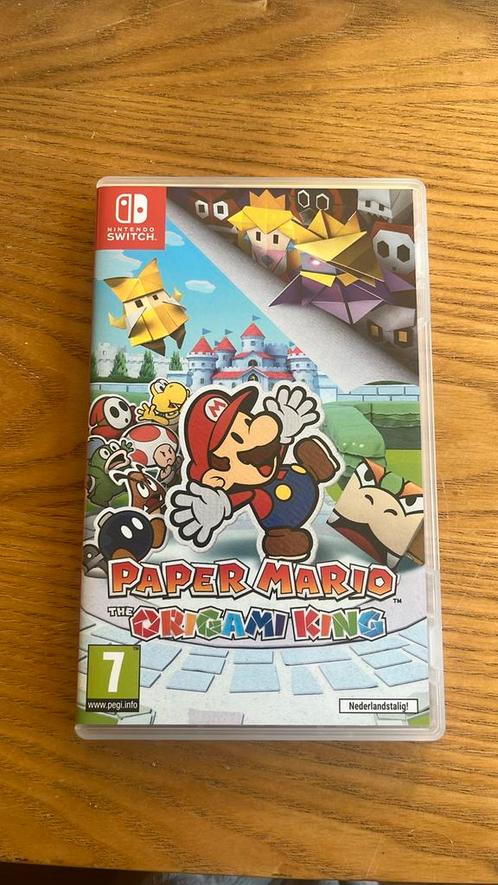 Paper Mario: The Origami King, Spelcomputers en Games, Games | Nintendo Switch, Zo goed als nieuw, Overige genres, 1 speler, Vanaf 3 jaar