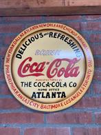 Coca Cola reclame wand bord hout, Verzamelen, Merken en Reclamevoorwerpen, Ophalen of Verzenden, Zo goed als nieuw, Reclamebord