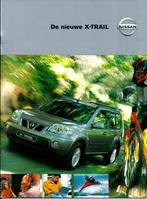 Brochure Nissan X-Trail 2001, Boeken, Gelezen, Nissan, Ophalen of Verzenden