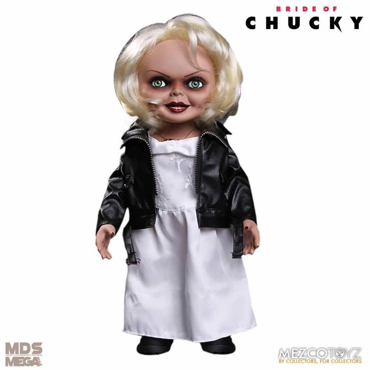 Bride of Chucky Talking Tiffany Doll 38 cm, Verzamelen, Film en Tv, Nieuw, Film, Actiefiguur of Pop, Ophalen of Verzenden
