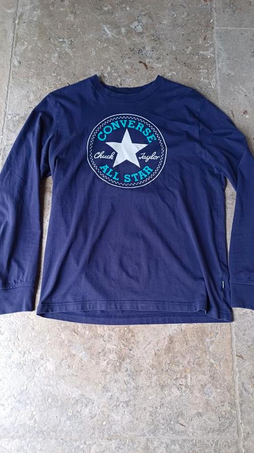 Converse All Star Longsleeve, Kleding | Heren, T-shirts, Zo goed als nieuw, Maat 48/50 (M), Verzenden