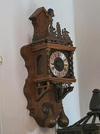 Antieke Houten Wandklok, Ophalen