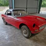 MGB roestvrij project Bouwjaar 1966 stalen dashboard, Auto's, B, Zwart, 4 cilinders, Cabriolet
