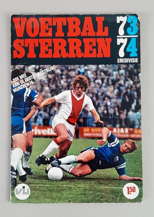 Plaatjesalbum Voetbalsterren 73/74 compleet, Verzamelen, Sportartikelen en Voetbal, Zo goed als nieuw, Ajax, Ophalen of Verzenden