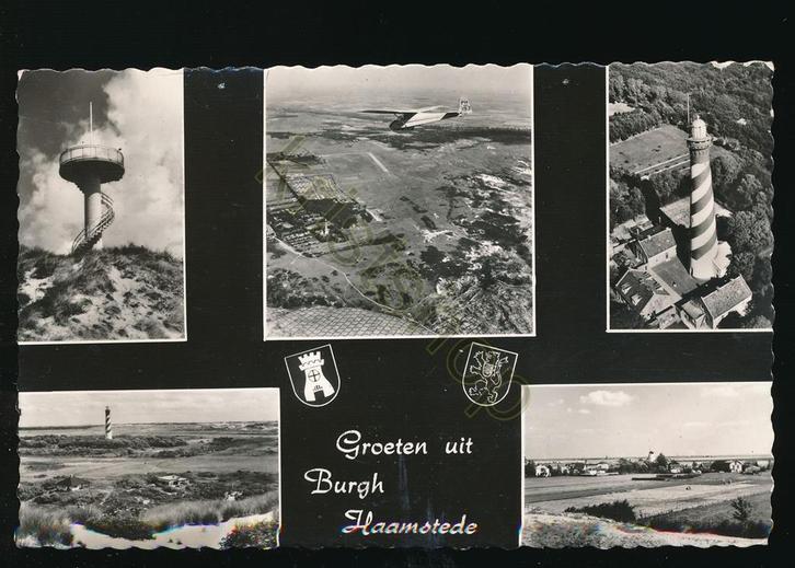 Burgh Haamstede [KRST009-1176, Verzamelen, Ansichtkaarten | Nederland, Gelopen, Zeeland, 1960 tot 1980, Verzenden