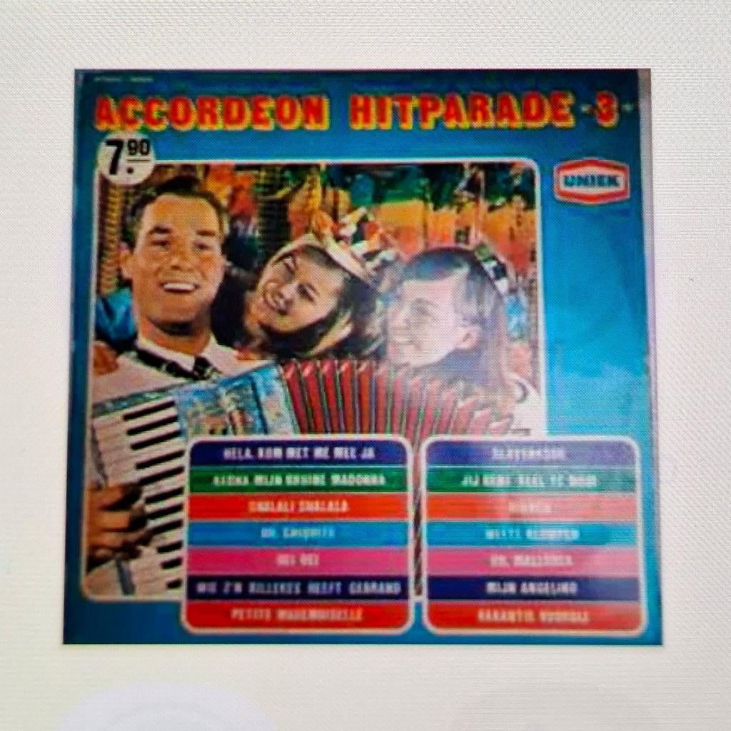 Te koop gevraagd LP Accordeon Hitparade 3 uit 1973, Ophalen of Verzenden, Gebruikt, Overige formaten, Nederlandstalig