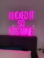 Neon look letters LED wandlamp roze, Huis en Inrichting, Lampen | Wandlampen, Ophalen, Zo goed als nieuw