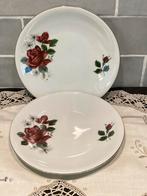 Vintage gebaksbordje Scherzer (020824), Ophalen of Verzenden, Glas, Overige stijlen