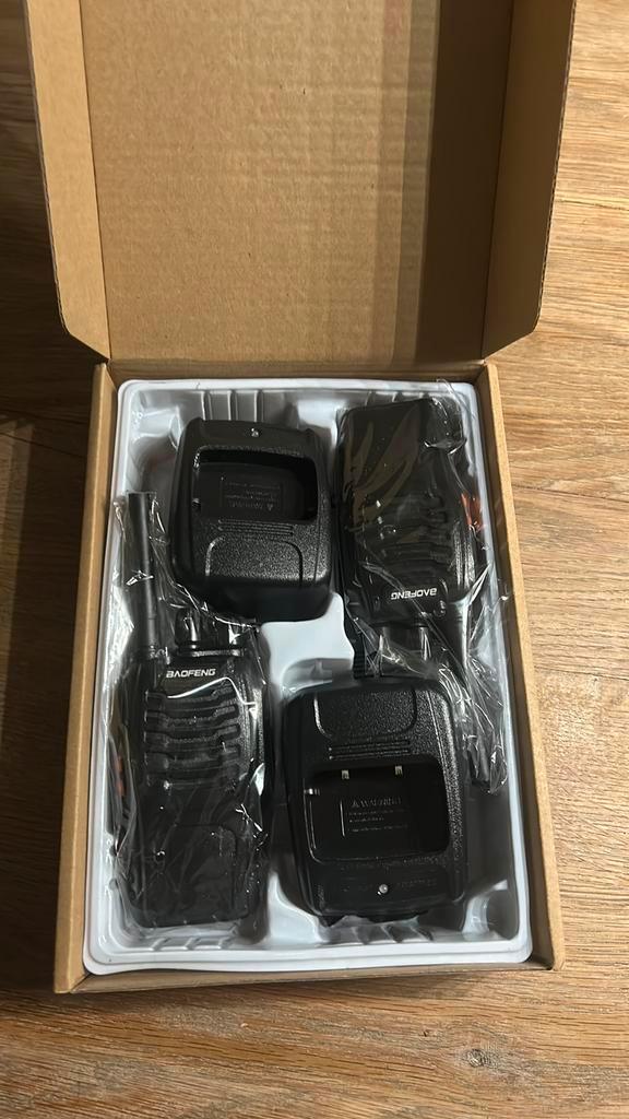 Boafenf portofoon met lader en broekklem(2 stuks), Telecommunicatie, Portofoons en Walkie-talkies, Nieuw, Portofoon of Walkie-talkie