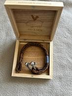 Pig and Hen Gorgeous George (color=Brown/Black, size=L), Sieraden, Tassen en Uiterlijk, Armbanden, Ophalen of Verzenden, Zo goed als nieuw