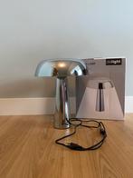 Kwantum chrome tafellamp (Dani), Huis en Inrichting, Lampen | Tafellampen, Ophalen of Verzenden, Zo goed als nieuw, Minder dan 50 cm