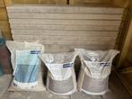 Te koop: 16x opsluitbanden, grijs (hol/dol 100 x 15 x 5 cm), Ophalen, 100 tot 200 cm, Zo goed als nieuw, Minder dan 25 cm
