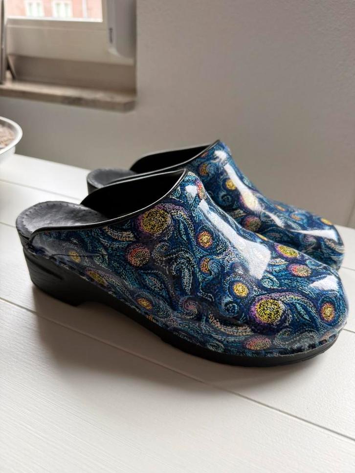 Bijzondere klompen van de Klompenkoning,maat 41/42, Kleding | Dames, Schoenen, Zo goed als nieuw, Werkschoenen, Ophalen of Verzenden