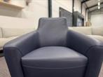 Nieuw Leolux Fiji Fauteuil Senso leer Indigo Design stoel, Huis en Inrichting, Fauteuils, Nieuw, Leer, Ophalen of Verzenden, 75 tot 100 cm