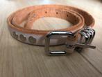 NIEUW mooie riem met studs nude, Minder dan 3 cm, Overige kleuren, Echt leder, Tailleriem