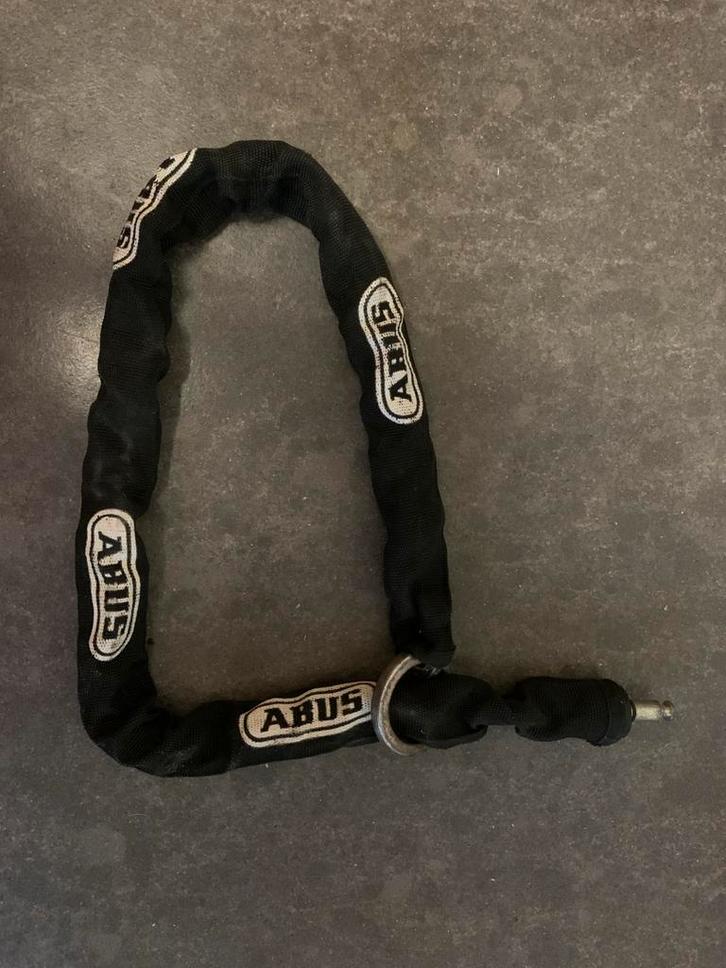 Abus Insteekketting 85cm, Fietsen en Brommers, Fietsaccessoires | Fietssloten, Zo goed als nieuw, Insteekslot, Ophalen of Verzenden