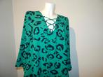 Essentiel Antwerp appel groene jurk animal print koort M, Kleding | Dames, Maat 38/40 (M), Verzenden, Zo goed als nieuw, Essentiel Antwerp