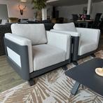 Luxe Loungeset — Tuinset met tafels en laptophouder – NIEUW, Verzenden, ., Aluminium, Zo goed als nieuw