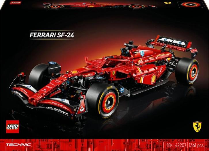 Lego Technic 42207 Ferrari SF-24 F1 NIEUW, Kinderen en Baby's, Speelgoed | Duplo en Lego, Nieuw, Lego, Complete set, Ophalen of Verzenden