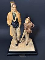 Vintage Beeld Vittorio Tessaro, ‘The Waiting Couple’, Ophalen of Verzenden, Zo goed als nieuw