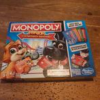 Monopoly junior met pinpas, Hobby en Vrije tijd, Gezelschapsspellen | Bordspellen, Ophalen of Verzenden, Zo goed als nieuw, Parker