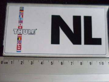 sticker Thule sweden logo NL nederland vlaggen beschikbaar voor biedingen