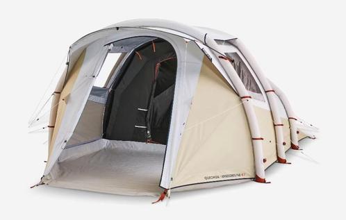 Opblaasbare tent voor 4 personen Air Seconds 4.1, Caravans en Kamperen, Tenten, tot en met 4, Zo goed als nieuw, Ophalen