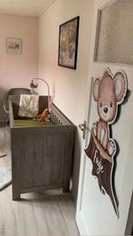 Complete babykamer - ledikant, commode, kledingkast, Kinderen en Baby's, Kinderkamer | Complete kinderkamers, Ophalen, Zo goed als nieuw