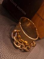 Louis vuitton Lock Me Manchette, Ophalen of Verzenden, Zo goed als nieuw, Goud, Staal