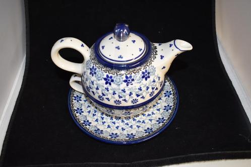 Tea for One Belle Fleur Bunzlau Castle servies, Huis en Inrichting, Keuken | Servies, Nieuw, Overige typen, Overige stijlen, Overige materialen