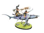 Warhammer Age of Sigmar Idoneth Deepkin Akhelian Allopex, Hobby en Vrije tijd, Wargaming, Warhammer, Ophalen of Verzenden, Zo goed als nieuw