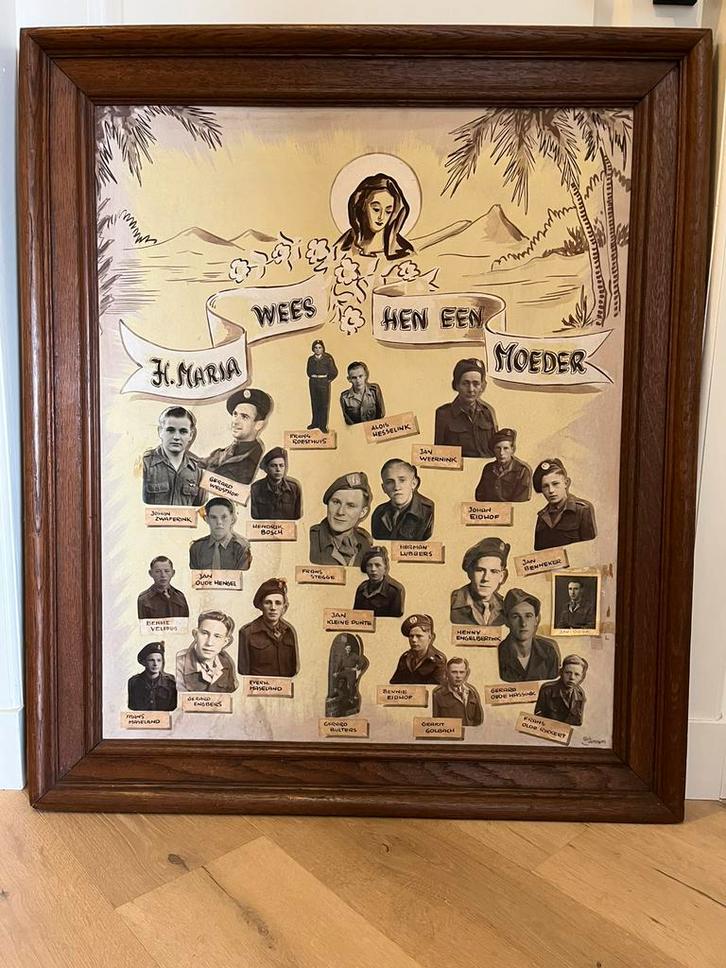 Indië Portretlijst Militairen uit Oldenzaal e.o. o.a. Volthe, Verzamelen, Militaria | Algemeen, Landmacht, Nederland, Ophalen of Verzenden