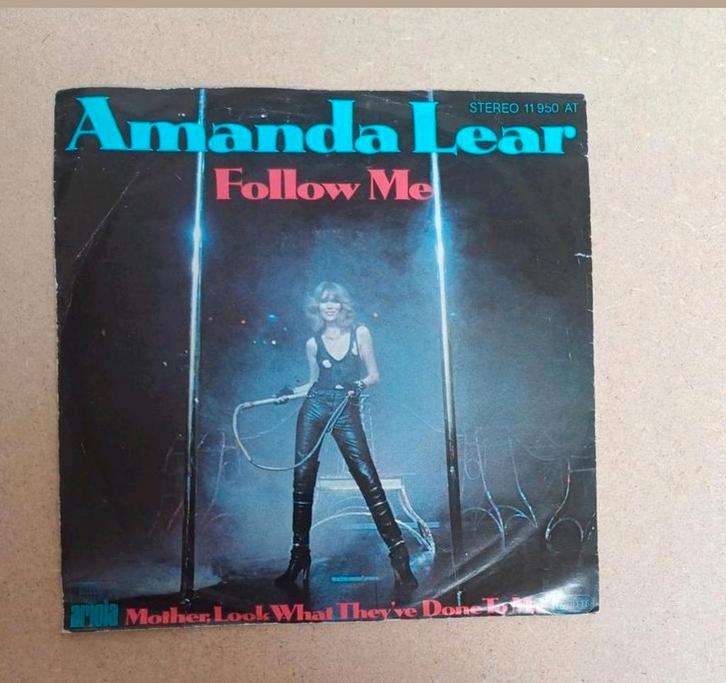 Amanda Lear - Follow Me, Cd's en Dvd's, Vinyl Singles, Gebruikt, Single, Pop, 7 inch, Ophalen of Verzenden