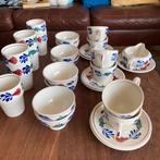 Boerenbont servies, Ophalen