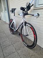 Tijdrit/triatlonfiets zeer mooi en compleet, Overige merken, Carbon, 10 tot 15 versnellingen, Heren
