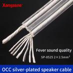 XANGSANE 6N OFC verzilverde HiFi-luidsprekerkabel!, Ophalen of Verzenden, Nieuw, 2 tot 5 meter, Luidsprekerkabel