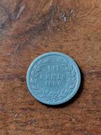 1890 Wilhelmina 10 Cent, Zilver, Ophalen of Verzenden, 10 cent, Koningin Wilhelmina