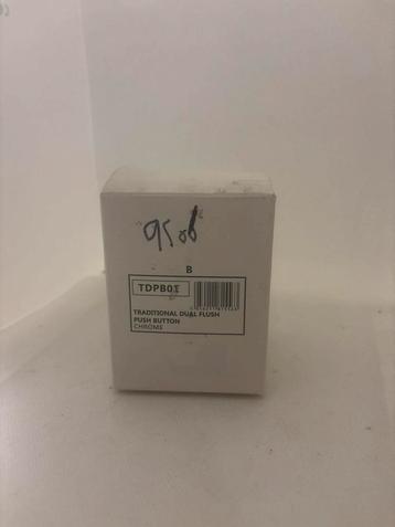 Nieuwe hudson reed Dual Flush Toiletknop - Chroom tdpb01 beschikbaar voor biedingen