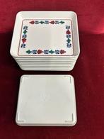 Boerenbont kunststof gebaksbordjes, Huis en Inrichting, Keuken | Servies, Div, Ophalen of Verzenden, Zo goed als nieuw, Bord(en)