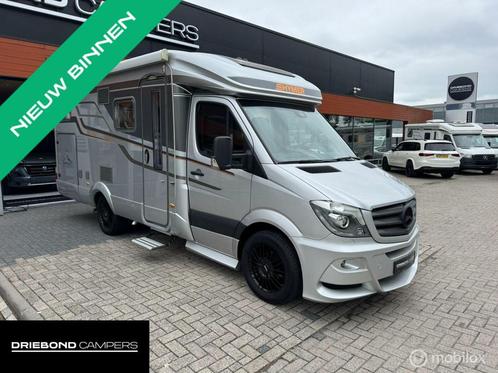 Hymer MLT 580 V6 190PK Palmo Exclusive Uitvoering Unieke Cam, Caravans en Kamperen, Campers, Bedrijf, tot en met 3, Half-integraal