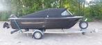 Sloep Admiral Pescador 480, Watersport en Boten, Benzine, Buitenboordmotor, Polyester, Gebruikt