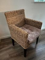 Vier eetkamerstoelen moeten weg, Huis en Inrichting, Ophalen, Gebruikt, Bruin, Vier