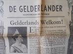 De Gelderlander Krant Nieuwe Brug Bij Nijmegen 1936 Herdruk., Ophalen, 1920 tot 1940, Nederland, Krant