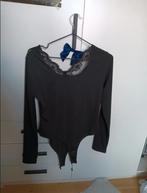 Body Zwart met kant, Kleding | Dames, Zwart, Maat 42/44 (L), Ophalen of Verzenden, Zo goed als nieuw